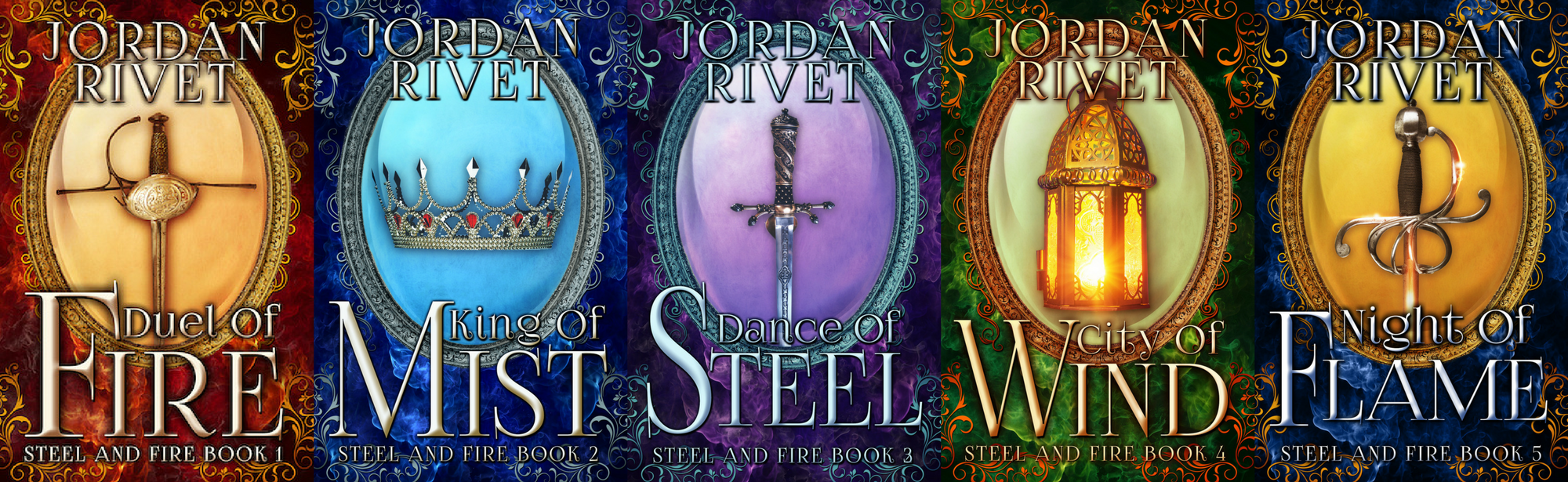 5 Steel & Fire Books